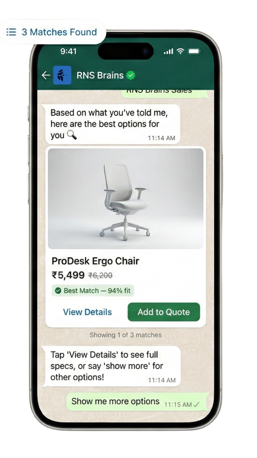 AI product recommendation ranked list